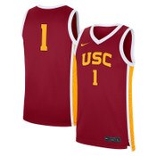 USC Trojans Unisex Nike Cardinal #1 Women's Replica Basketball Jersey